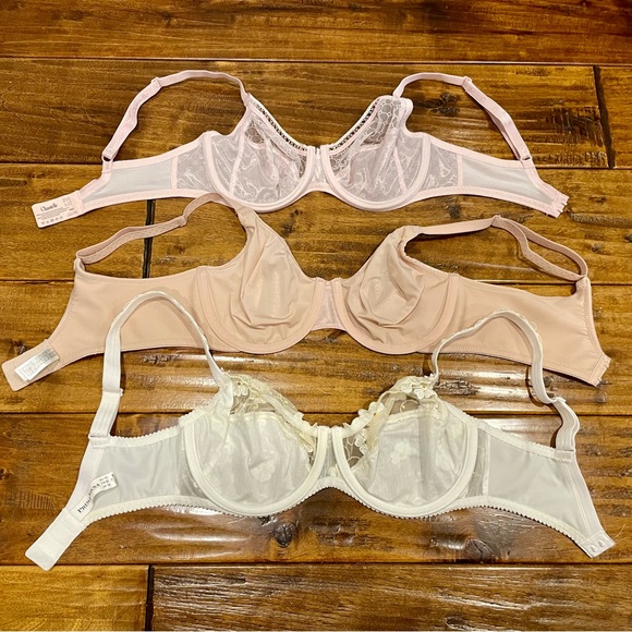 32D bra lot Prima Donna Chantelle Wacoal - Picture 10 of 14